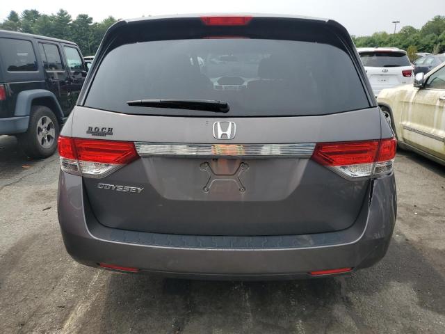 5FNRL5H40FB007110 - 2015 HONDA ODYSSEY EX GRAY photo 6
