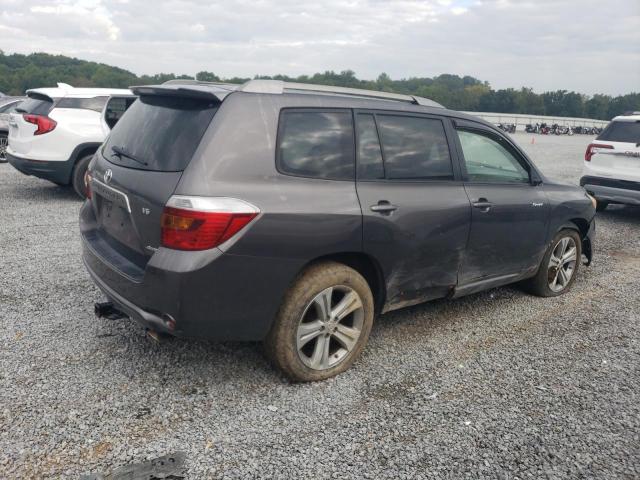 JTEES43A082080956 - 2008 TOYOTA HIGHLANDER SPORT GRAY photo 3