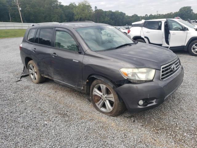 JTEES43A082080956 - 2008 TOYOTA HIGHLANDER SPORT GRAY photo 4