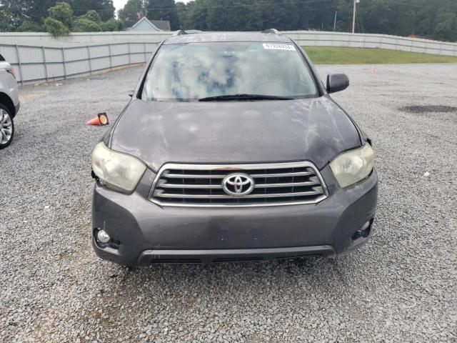 JTEES43A082080956 - 2008 TOYOTA HIGHLANDER SPORT GRAY photo 5