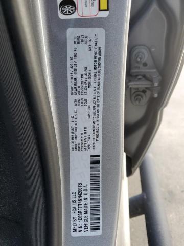 1C6SRFFT4NN420073 - 2022 RAM 1500 BIG HORN/LONE STAR SILVER photo 12