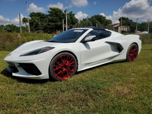 1G1Y72D40L5100820 - 2020 CHEVROLET CORVETTE STINGRAY 2LT WHITE photo 1