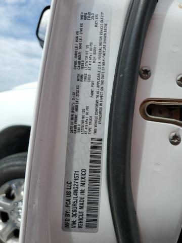 3C6UR5JL4NG271571 - 2022 RAM 2500 BIG HORN/LONE STAR WHITE photo 12