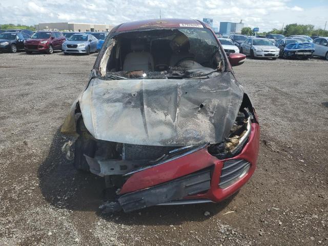 1FMCU0HX8DUA80936 - 2013 FORD ESCAPE SEL BURGUNDY photo 5