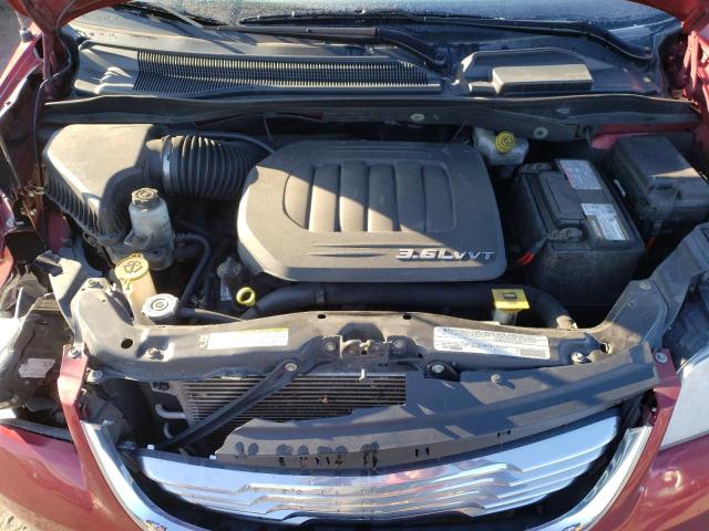 2C4RC1BG5CR226656 - 2012 CHRYSLER TOWN & COU TOURING 栗色 照片 12