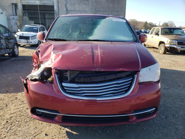 2C4RC1BG5CR226656 - 2012 CHRYSLER TOWN & COU TOURING 栗色 照片 5