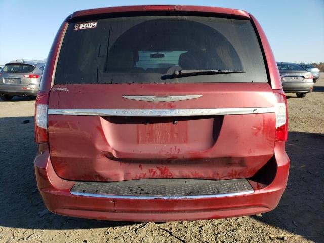 2C4RC1BG5CR226656 - 2012 CHRYSLER TOWN & COU TOURING 栗色 照片 6