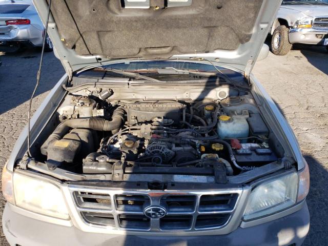 JF1SF65671H761026 - 2001 SUBARU FORESTER S ვერცხლისფერი ფოტო 11