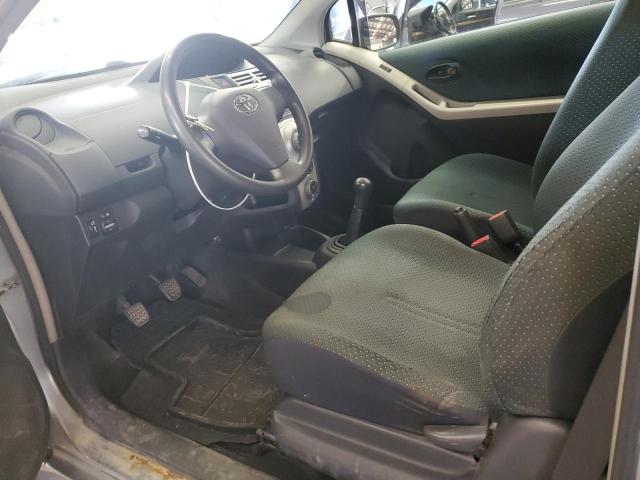 JTDJT923385174733 - 2008 TOYOTA YARIS SILVER photo 7