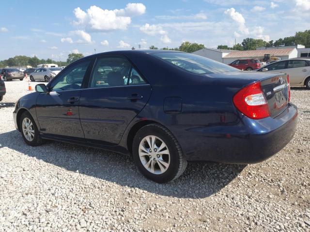 4T1BF32K04U066100 - 2004 TOYOTA CAMRY LE BLUE photo 2