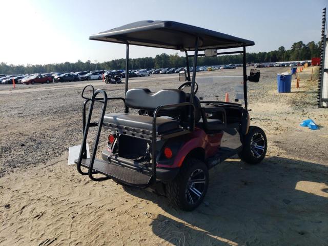 J0D104152 - 2018 YAMAHA GOLF CART RED photo 4