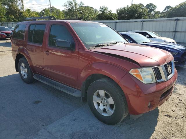 5N1AR18U47C600743 - 2007 NISSAN PATHFINDER LE BURGUNDY photo 4