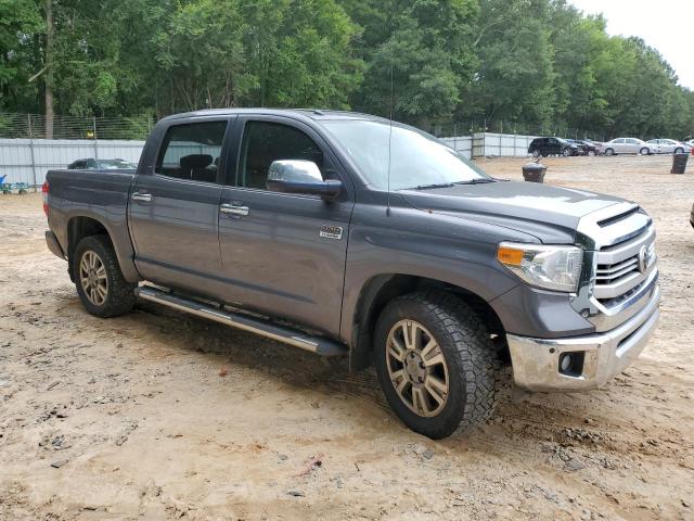 5TFGY5F19EX159943 - 2014 TOYOTA TUNDRA CREWMAX PLATINUM GRAY photo 4