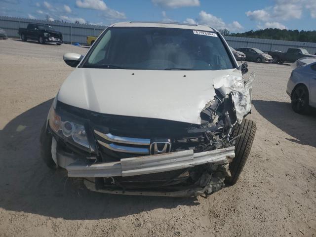 5FNRL5H64FB072222 - 2015 HONDA ODYSSEY EXL WHITE photo 5