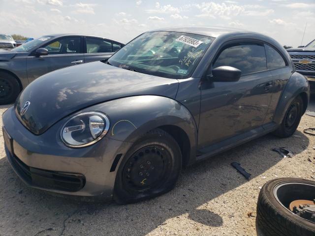 3VWFP7AT6DM645193 - 2013 VOLKSWAGEN BEETLE GRAY photo 1