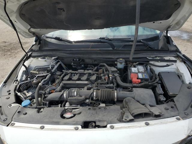 1HGCV1F10KA174122 - 2019 HONDA ACCORD LX WHITE photo 11