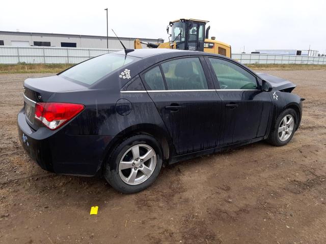 1G1PF5S94B7162318 - 2011 CHEVROLET CRUZE LT BLACK photo 3