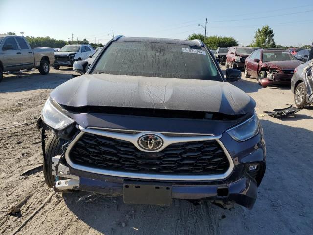 5TDHZRBH5MS121156 - 2021 TOYOTA HIGHLANDER XLE Mavi foto 5