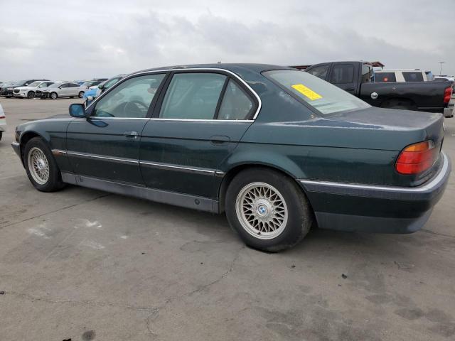 WBAGF8324VDL48227 - 1997 BMW 740 I AUTOMATIC GREEN photo 2