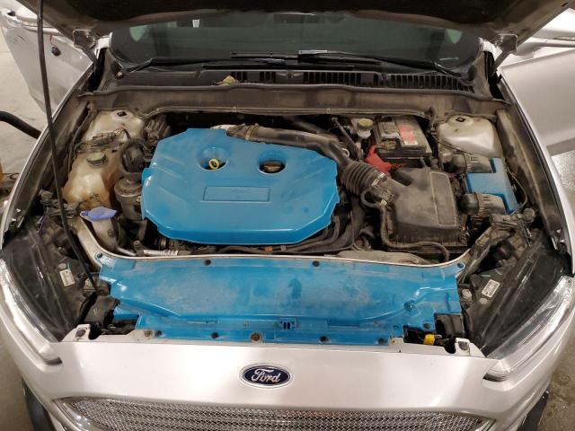 3FA6P0K97DR324771 - 2013 FORD FUSION TITANIUM 银色 照片 11