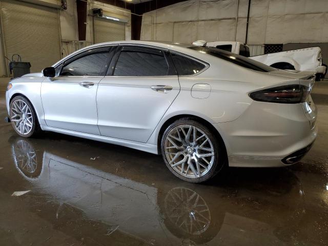 3FA6P0K97DR324771 - 2013 FORD FUSION TITANIUM 银色 照片 2
