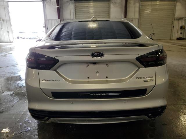 3FA6P0K97DR324771 - 2013 FORD FUSION TITANIUM 银色 照片 6