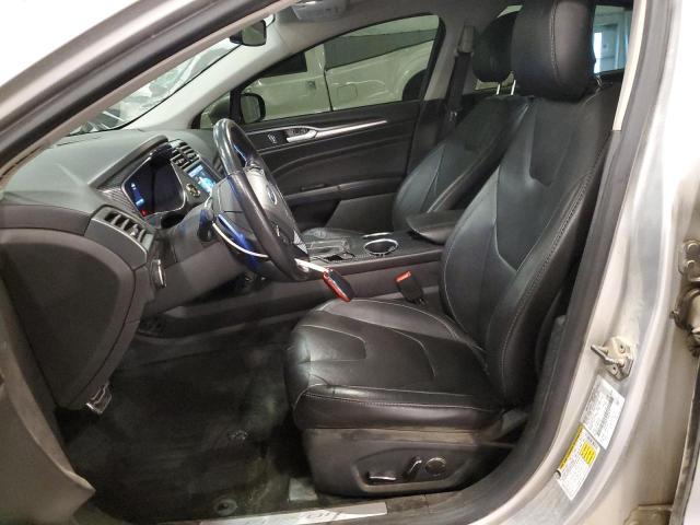 3FA6P0K97DR324771 - 2013 FORD FUSION TITANIUM 银色 照片 7