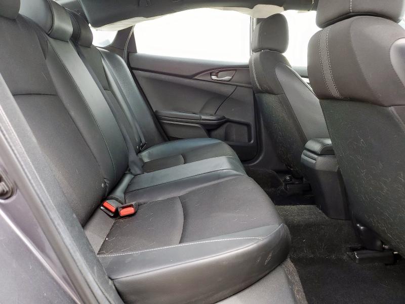 19XFC2F8XLE006586 - 2020 HONDA CIVIC SPORT ნაცრისფერი ფოტო 10