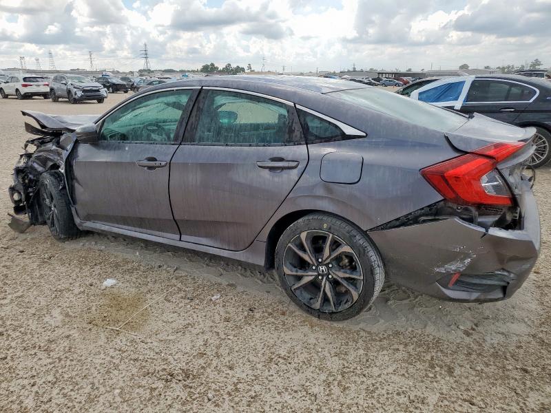 19XFC2F8XLE006586 - 2020 HONDA CIVIC SPORT ნაცრისფერი ფოტო 2