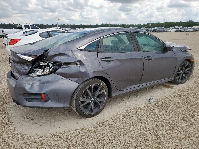 19XFC2F8XLE006586 - 2020 HONDA CIVIC SPORT ნაცრისფერი ფოტო 3