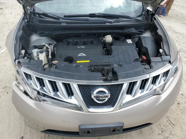 JN8AZ18W59W120383 - 2009 NISSAN MURANO S BEIGE photo 12