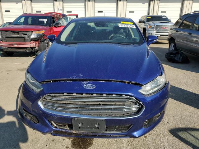 3FA6P0SU2GR373952 - 2016 FORD FUSION TITANIUM PHEV BLUE photo 5