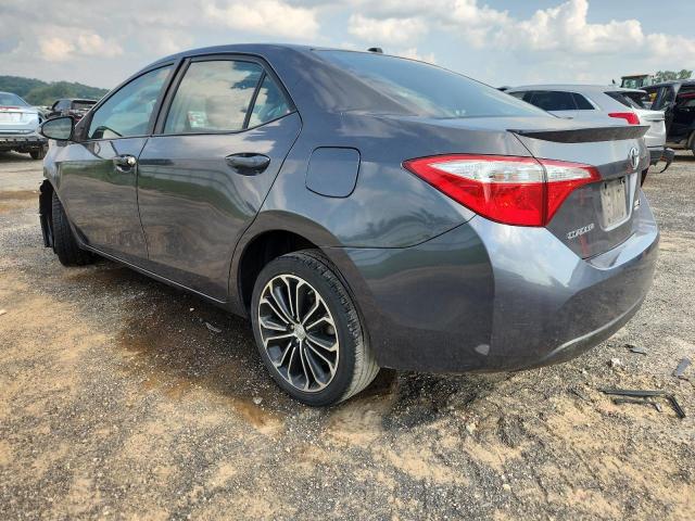 2T1BURHEXFC262592 - 2015 TOYOTA COROLLA L BLUE photo 2