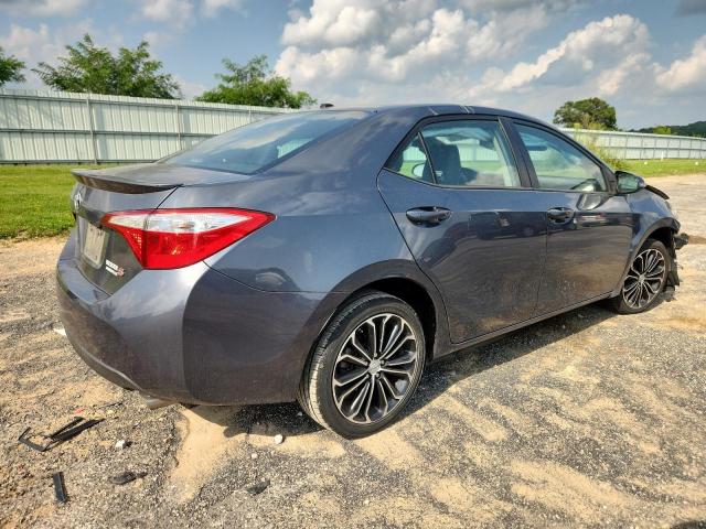 2T1BURHEXFC262592 - 2015 TOYOTA COROLLA L BLUE photo 3