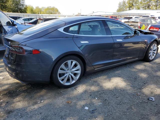 5YJSA1E26FF117372 - 2015 TESLA MODEL S رمادي صورة 3