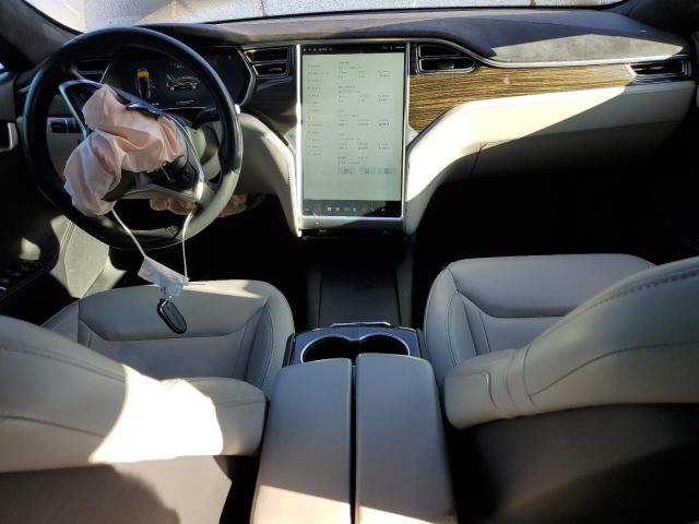 5YJSA1E26FF117372 - 2015 TESLA MODEL S رمادي صورة 8