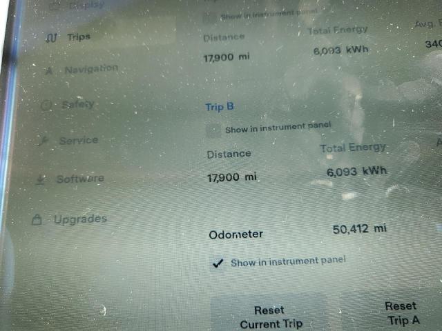 5YJSA1E26FF117372 - 2015 TESLA MODEL S رمادي صورة 9