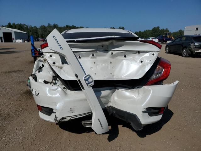 2HGFC2F87LH011556 - 2020 HONDA CIVIC SPORT WHITE photo 6