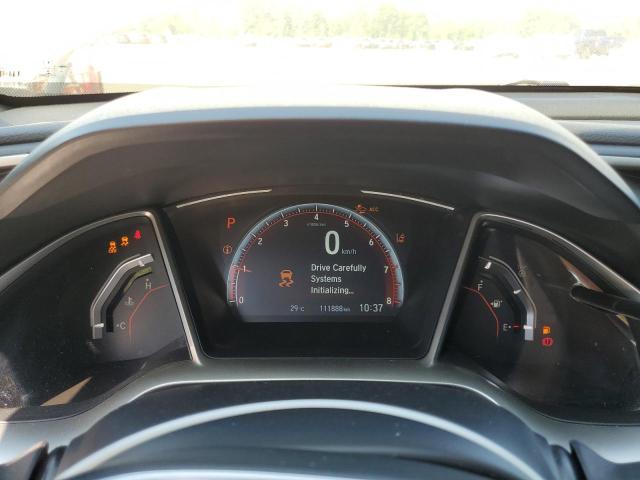 2HGFC2F87LH011556 - 2020 HONDA CIVIC SPORT WHITE photo 9