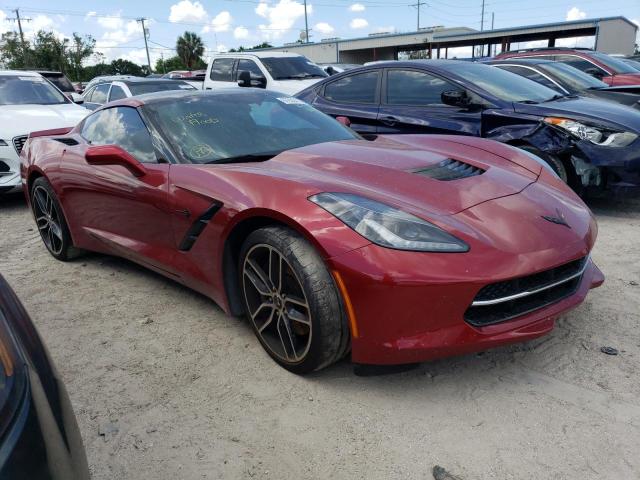 1G1YK2D79F5118049 - 2015 CHEVROLET CORVETTE STINGRAY Z51 2LT RED photo 4