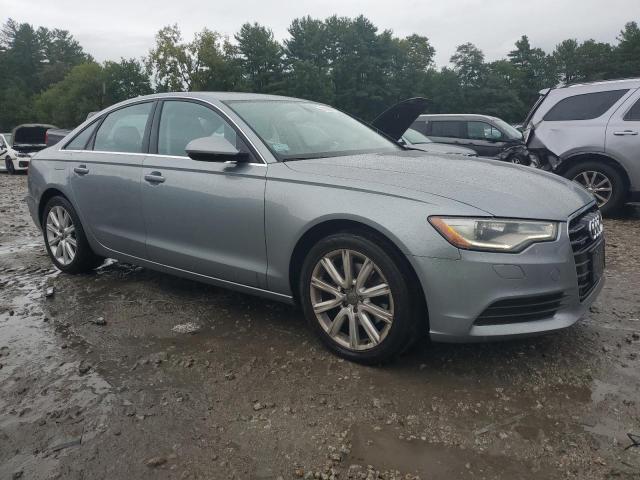 WAUGFAFC9DN022296 - 2013 AUDI A6 PREMIUM PLUS GRAY photo 4