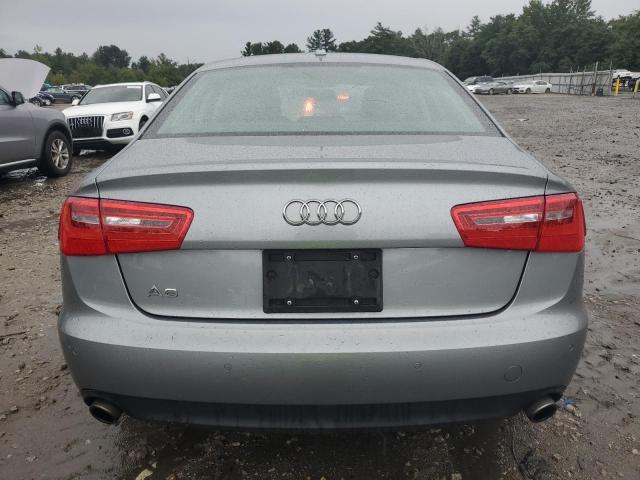 WAUGFAFC9DN022296 - 2013 AUDI A6 PREMIUM PLUS GRAY photo 6