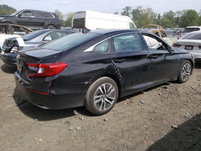 1HGCV3F12LA012084 - 2020 HONDA ACCORD HYBRID BLACK photo 3