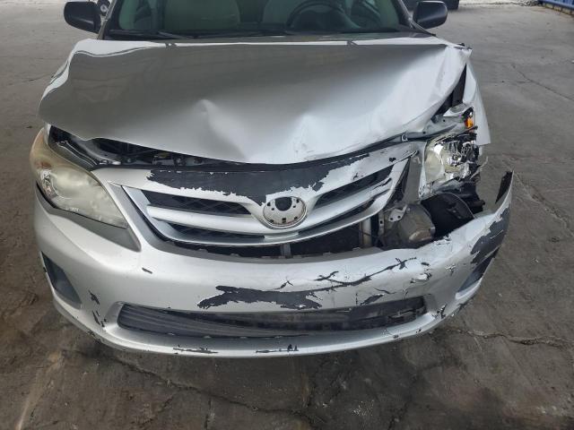 2T1BU4EE2BC678489 - 2011 TOYOTA COROLLA BASE SILVER photo 11