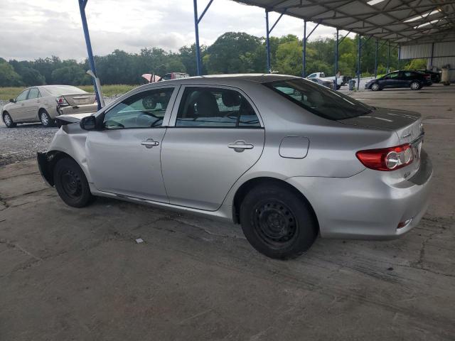 2T1BU4EE2BC678489 - 2011 TOYOTA COROLLA BASE SILVER photo 2
