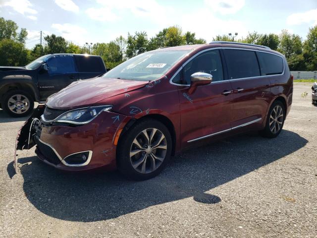 2C4RC1GG2JR186431 - 2018 CHRYSLER PACIFICA LIMITED RED photo 1