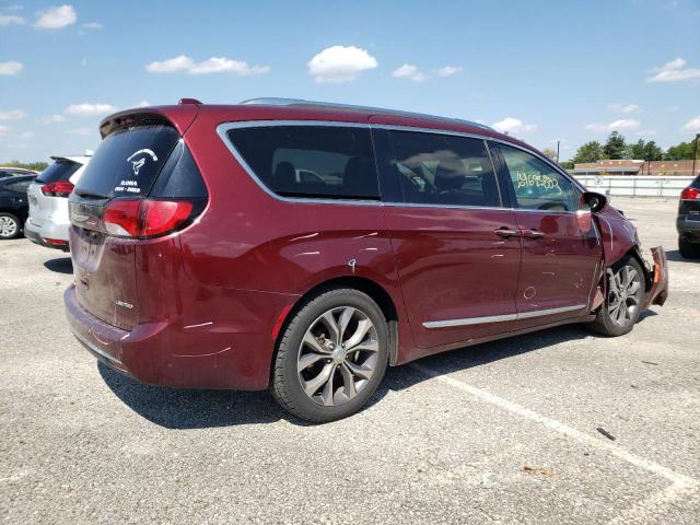 2C4RC1GG2JR186431 - 2018 CHRYSLER PACIFICA LIMITED RED photo 3