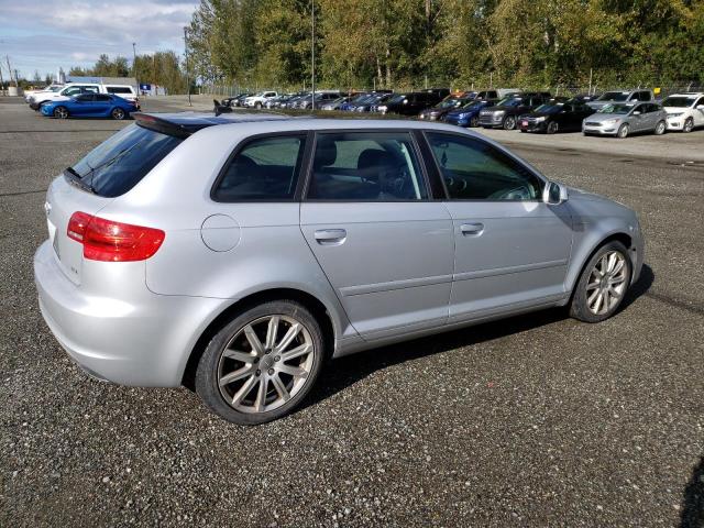 WAUKJAFM6CA027902 - 2012 AUDI A3 PREMIUM PLUS SILVER photo 3