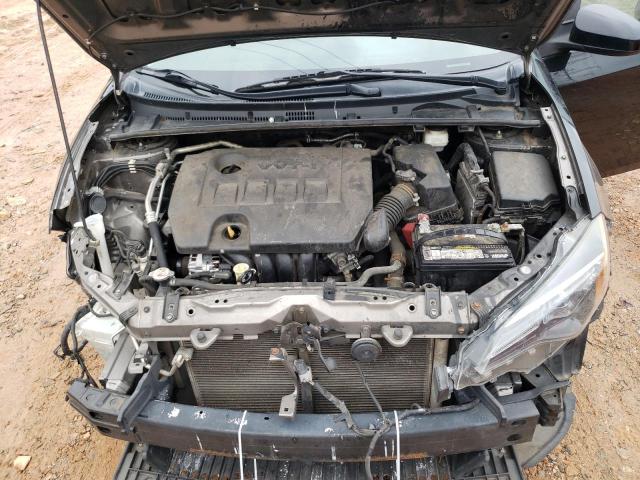 2T1BURHEXKC203617 - 2019 TOYOTA COROLLA L BLACK photo 11