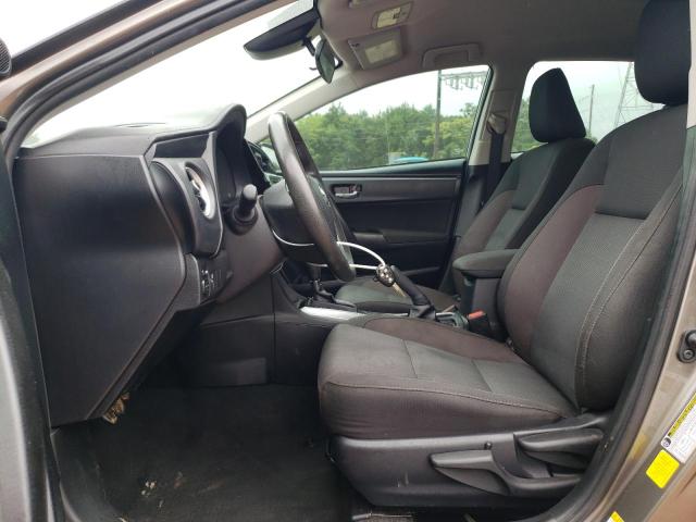 2T1BURHEXKC203617 - 2019 TOYOTA COROLLA L BLACK photo 7